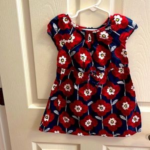 Floral spring toddler dress